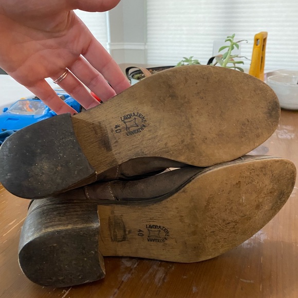 Slouchy leather Aldo booties - Picture 5 of 9